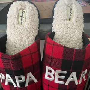 Dearfoams Papa Bear Slippers
